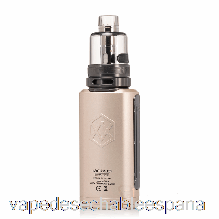 Vape España Freemax Maxus Max Pro 168w Kit De Inicio Dorado